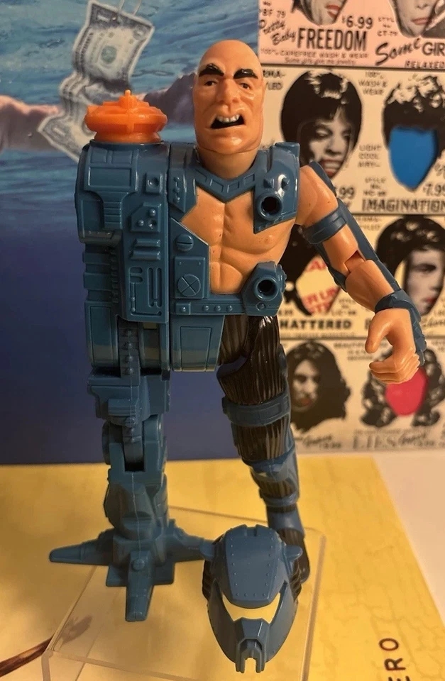 Figura de acción Kenner 1986 Centurions Hacker de colección con casco original limpio Foto 1 de 4