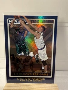 2016-2017 Panini Basketball Team Leaders Kristaps Porzingis #13 09/25 - Picture 1 of 3