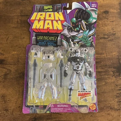 Iron Man War Machine 2 Vtg 1995 Action Figure NEW Marvel Action Hour TV Series - Image 1 of 4