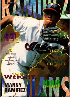 1995 Fleer #145 Manny Ramirez - Image 1 of 2