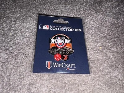 Baltimore Orioles Boston Red Sox Baseball 2025 Opening Day Dual Pin 3/31/25 MLB - Image 1 of 2
