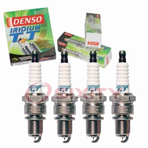 4 pc Denso Iridium TT Spark Plugs for 1989-1991 Volvo 780 2.3L L4 Ignition aj - Picture 1 of 5
