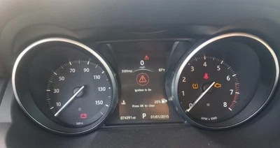 Range Rover Evoque 2016 equipo original velocímetro calibre grupo 74 k millas Land Rover Foto 1 de 4