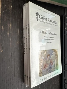 Teaching Co Great Courses TRANSCRIPTS : AHISTORY OF FREEDOM NEW SEALED FREE SHIP - Picture 1 of 2