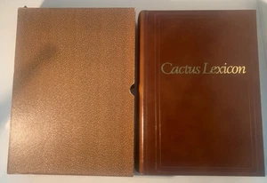 Rare Special Limited Deluxe Edition Cactus Lexicon HB with Slip Case - Backeburg - Picture 1 of 24