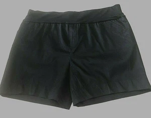 Molly Mae Maternity Shorts Size Small Black Cotton NWT $32 Short Shorts 5L67 - Picture 1 of 7