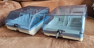 2 x Floppy Disk Storage Case Box with Key 3.5” - Afbeelding 1 van 2