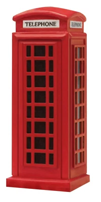 Hornby R8580 OO Gauge Skaledale Telephone Box - image 1 of 2