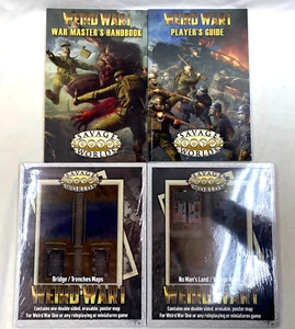 Weird war I RPG Book & Map Lot War Master's Handbook + Player's Guide NM - Bild 1 von 10