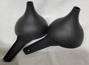 NEW Tupperware Funnel set of 2 Hershey Kiss Maker Black - Picture 1 of 1
