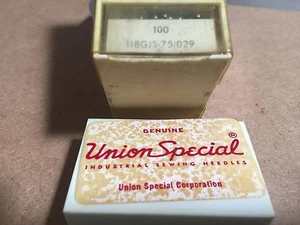 Union Special 118GJS 75 / 029, Sewing Machine Needles (Box of 100 Needles) - Picture 1 of 1