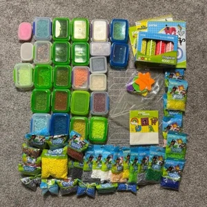 HUGE Perler Bead Lot Collection with New & Used Items - Picture 1 of 5