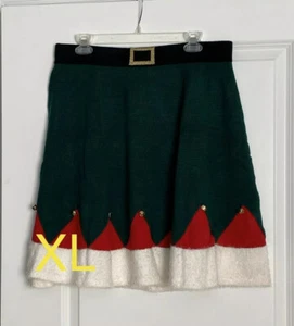 USA Pullover Rock XL grün rot weiß Jingle Bells Ugly Christmas - Bild 1 von 10