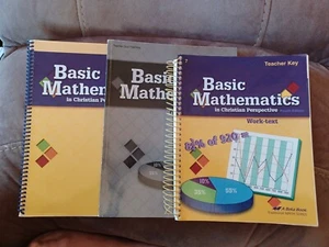 Abeka Basic Mathematics Teacher Keys - 7th Grade - Fourth Edition - Imagen 1 de 8