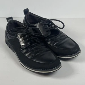 Scarpe uomo Cosidram lusso casual taglia 9 nere comode mocassini business nuove - Foto 1 di 21