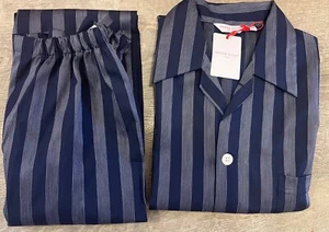 Pijama Derek Rose, peso medio ajuste clásico talla M=40 nuevo PVP£235 - Imagen 1 de 6
