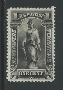Bigjake: #PR-102,   1 cent Newspaper Stamp - Picture 1 of 2