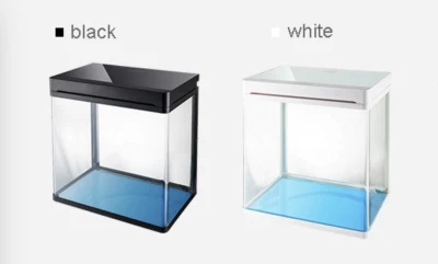 All-in-One Aquarium | 5 Gallon - Multi Color Lighting - Tempered Glass Cover - Image 1 of 4