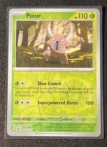 reverse holo Pinsir 003/167 Pokemon card SV Twilight Masquerade common NM - Picture 1 of 1