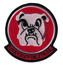 313th Tactical Fighter Squadron Patch – Sew on, 4"