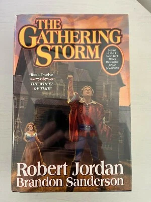The Gathering Storm Signed by Brandon Sanderson Robert Jordan 1stED1stPTHardback - Image 1 of 4