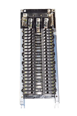 Tablero de panel de orejetas principales Square D 42 Circ 225A interior NQOM442L225GSA 3ph CARGADO 30a Foto 1 de 4
