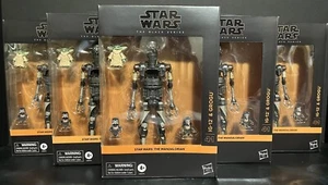 STAR WARS BLACK SERIES IG-12 & GROGU MANDALORIAN #41 DELUXE FIGURE IN STOCK NOW! - Picture 1 of 17