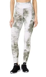 NWT Reebok  Classics Cloud Splatter Leggings Women's sz XS  Light  Sage - Picture 1 of 4