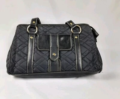 Villager By Liz Claiborne Purse Handbag Black New - Image 1 of 4