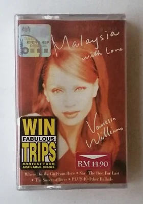 With Love by Vanessa Williams Rare Malaysia Cassette Tape Brand New Sewaled - Image 1 of 3