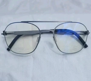 OVVO Optics 3895 Matte Titanium - Handmade Titanium Eyeglass Frame 51/20/140 - Picture 1 of 4