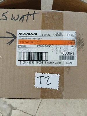 Sylvania ultra LED 15 vatios PAR38/WSP12 *LOTE DE 6* Foto 1 de 4