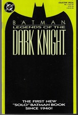 BATMAN LEGENDS OF THE DARK KNIGHT # 1 Yellow Cover Variant (DC 1989) VF+