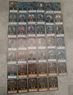 Thanos Rising Board Game Promo Asset Card Set of 41 In Card Protecters - Image 1 of 4