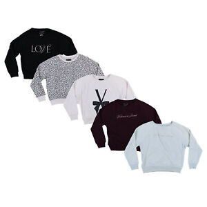 Victoria's Secret Sweatshirt Crew Neck Pullover Logo Outerwear S M L New Nwt Vs