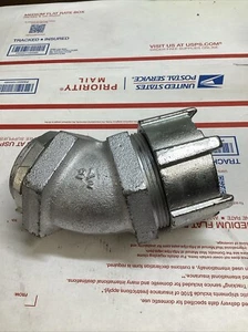Hubbell flüssigkeitsdichter Metallverschraubung 45 Grad Winkel 2 1/2" ED4U 4081 - Bild 1 von 6