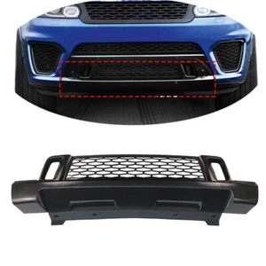 Front Bumper Protector Cover Mouldings For Range Rover Sport SVR L494 2014-2017 - Picture 1 of 7