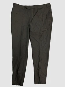 $248 Robert Graham Men's Black Slim Fit Wool Suit Trousers Dress Pants Size 36R - Picture 1 of 3