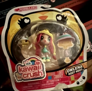 NEU KAWAII CRUSH OWLENA HOOT HOOT FIGUR PUPPE SET - Bild 1 von 5
