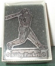 Kirby Puckett==2000th hit commemorative metal cut out==Minnesota Twins==NIB==