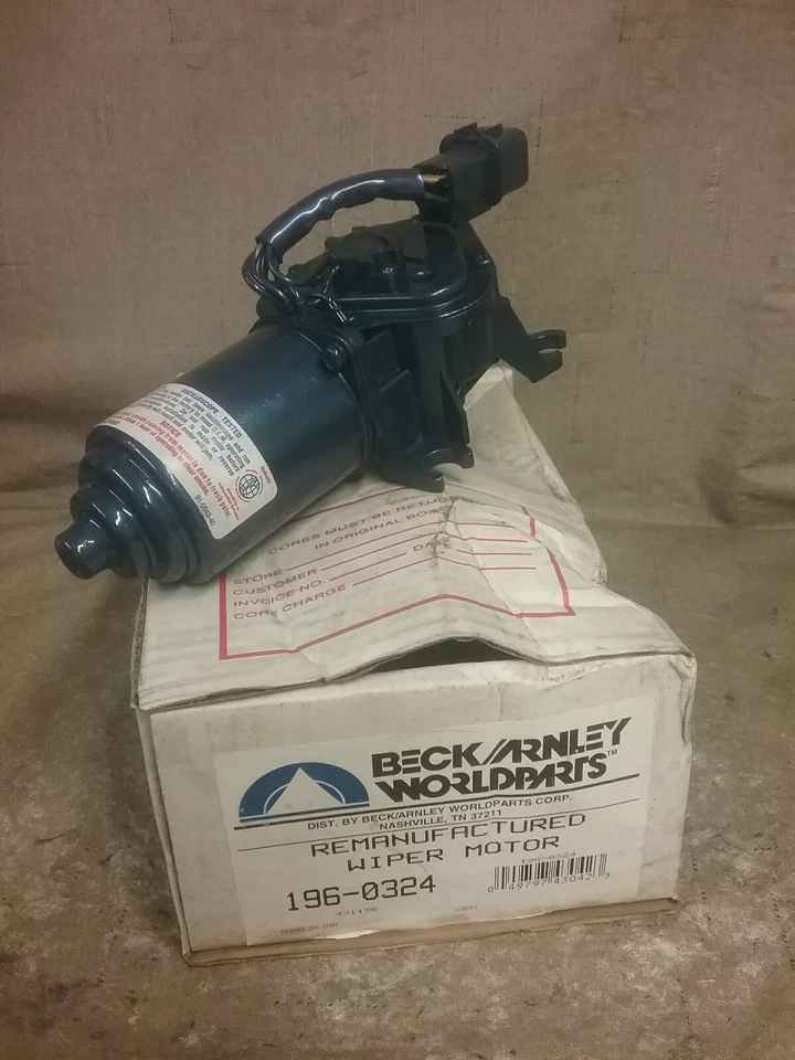  Nuevo motor limpiaparabrisas Beck/Arnley remanufacturado 196-0324 Foto 1 de 2