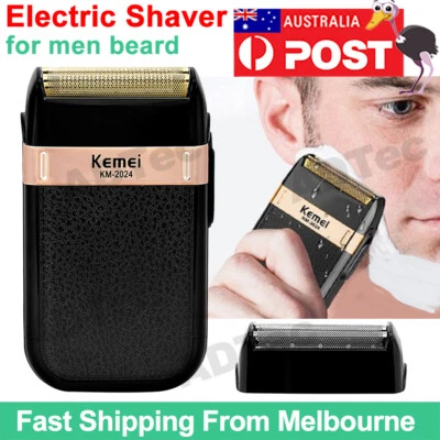 KEMEI Foil Shavers for Men, Electric battery Razor, Waterproof, USB Rechargeable - image 1 of 4