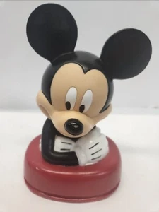 Vintage Disney Mickey Mouse Münzbank Kunststoff Spargeld 7" groß Kcare - Bild 1 von 5