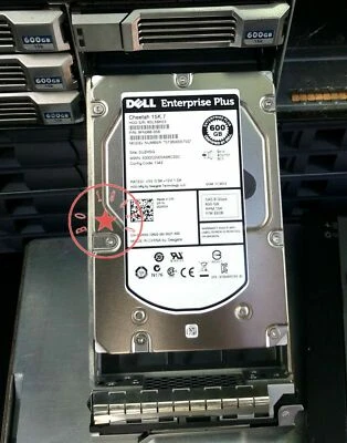 02R3X Dell EqualLogic 600GB 15K 6G LFF SAS HDD ST3600057SS 002R3X - Image 1 of 2
