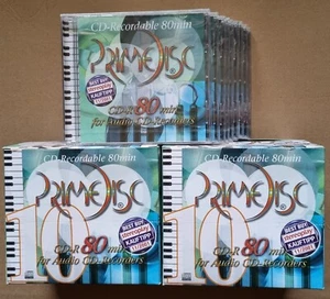 30 Stück Primedisc CD-R Audio 80 Min - Zdjęcie 1 z 2