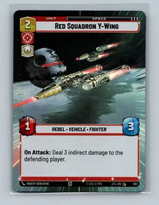 Star Wars Unlimited - Red Squadron Y-Wing (Hyperspace Foil) (JTL) 883 - Bild 1 von 2