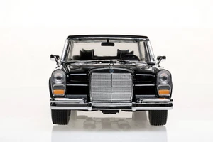 Classic Mercedes Benz 600 W100 Model modelu samochodu 1:27 by Welly czarny - Zdjęcie 1 z 5