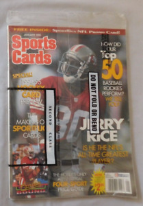 Jerry Rice San Francisco 49ers Jan 1995 SPORTS CARDS Magazine Factory Sealed