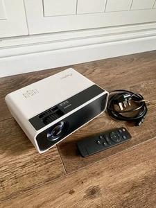 Elephas Full HD 1080P Portable Home Theater Movie Video Mini Projector W13 White - Picture 1 of 8