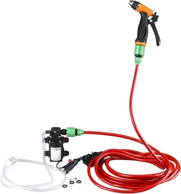 12V 160PSI Electric Washer Pump Kit Portable High Pressure Water Pump for Auto Foto 1 de 4